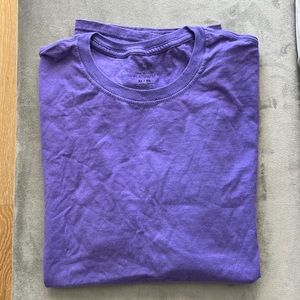 Purple cotton t shirt